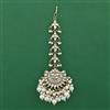 Indo Western Pearl Tikka with Mehndi Plating