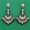 Indo Western Meenakari Earring with Mehndi Plating