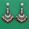 Indo Western Meenakari Earring with Mehndi Plating