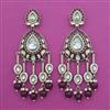Indo Western Meenakari Earring with Mehndi Plating