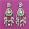 Indo Western Meenakari Earring with Mehndi Plating