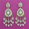 Indo Western Meenakari Earring with Mehndi Plating