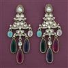 Indo Western Classic Earring with Mehndi Plating