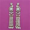 Indo Western Pearl Earring with Mehndi Plating