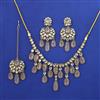 Indo Western Classic Necklace with Mehndi Plating