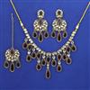 Indo Western Classic Necklace with Mehndi Plating