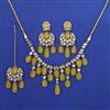 Indo Western Classic Necklace with Mehndi Plating