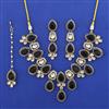 Indo Western Classic Necklace with Mehndi Plating