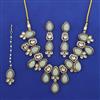 Indo Western Classic Necklace with Mehndi Plating