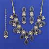 Indo Western Classic Necklace with Mehndi Plating