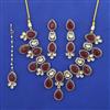 Indo Western Classic Necklace with Mehndi Plating