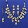 Indo Western Classic Necklace with Mehndi Plating