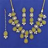 Indo Western Classic Necklace with Mehndi Plating