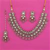 Indo Western Classic Necklace with Mehndi Plating