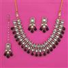 Indo Western Classic Necklace with Mehndi Plating