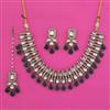 Indo Western Classic Necklace with Mehndi Plating