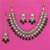 Indo Western Classic Necklace with Mehndi Plating