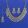 Indo Western Classic Necklace with Mehndi Plating