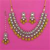 Indo Western Classic Necklace with Mehndi Plating