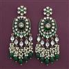 Indo Western Meenakari Earring with Mehndi Plating