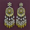 Indo Western Meenakari Earring with Mehndi Plating