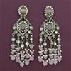 Indo Western Birds Earring with Mehndi Plating