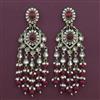 Indo Western Birds Earring with Mehndi Plating