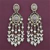 Indo Western Birds Earring with Mehndi Plating