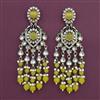 Indo Western Birds Earring with Mehndi Plating