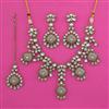 Indo Western Classic Necklace with Mehndi Plating