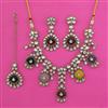 Indo Western Classic Necklace with Mehndi Plating