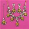 Indo Western Classic Necklace with Mehndi Plating
