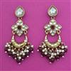 Indo Western Chand Earring with Mehndi Plating