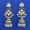 Indo Western Jhumki with Mehndi Plating