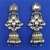 Indo Western Jhumki with Mehndi Plating