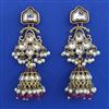 Indo Western Jhumki with Mehndi Plating