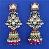 Indo Western Jhumki with Mehndi Plating