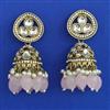 Indo Western Jhumki with Mehndi Plating