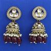 Indo Western Jhumki with Mehndi Plating