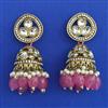 Indo Western Jhumki with Mehndi Plating