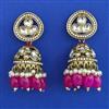 Indo Western Jhumki with Mehndi Plating
