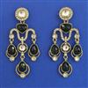 Indo Western Classic Earring with Mehndi Plating
