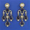 Indo Western Classic Earring with Mehndi Plating