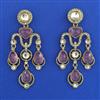 Indo Western Classic Earring with Mehndi Plating