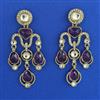 Indo Western Classic Earring with Mehndi Plating