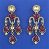 Indo Western Classic Earring with Mehndi Plating