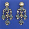 Indo Western Classic Earring with Mehndi Plating