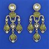 Indo Western Classic Earring with Mehndi Plating