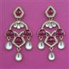 Indo Western Classic Earring with Mehndi Plating