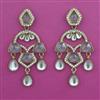 Indo Western Classic Earring with Mehndi Plating